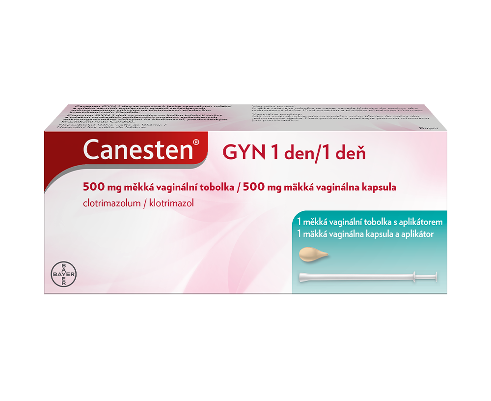 Canesten GYN 1 den měkká vaginální tobolka