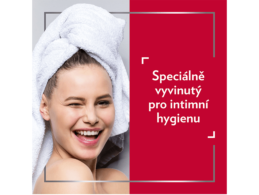 Speciálně vyvinutý pro intimní hygienu