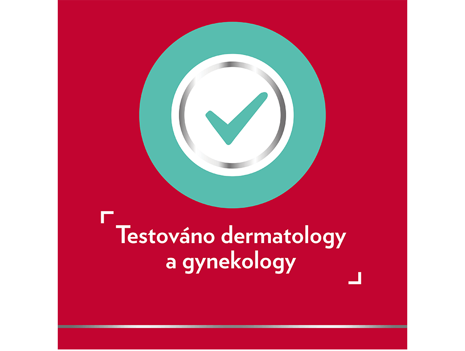 Testováno dermatology a gynekology