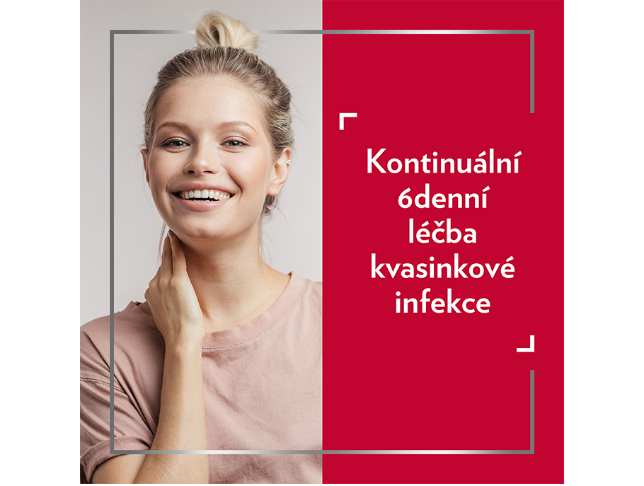 Canesten GYN 6 dní - Kontinuální 6denní léčba