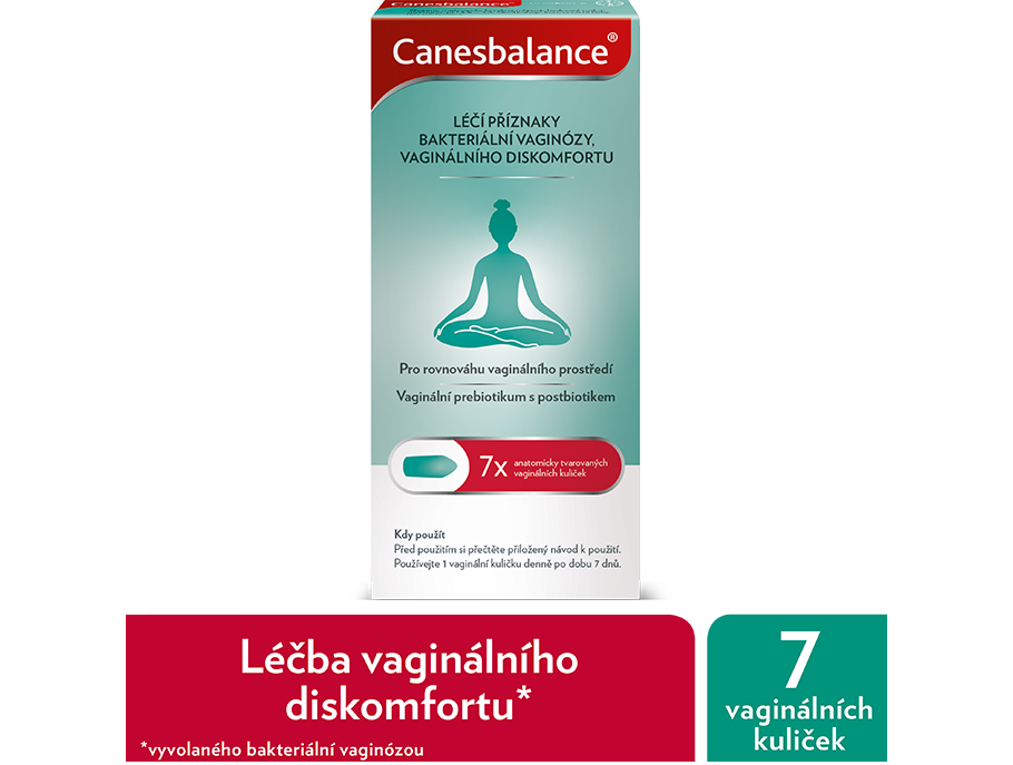 Canesbalance Pessaries - Léčba vaginálního diskomfortu