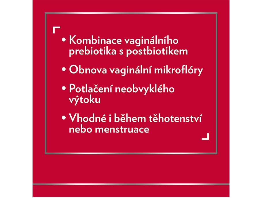 Canesbalance Pessaries - Kombinace vaginálního prebiotika s postbiotikem