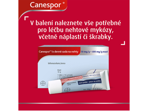 Canespor sada na nehty